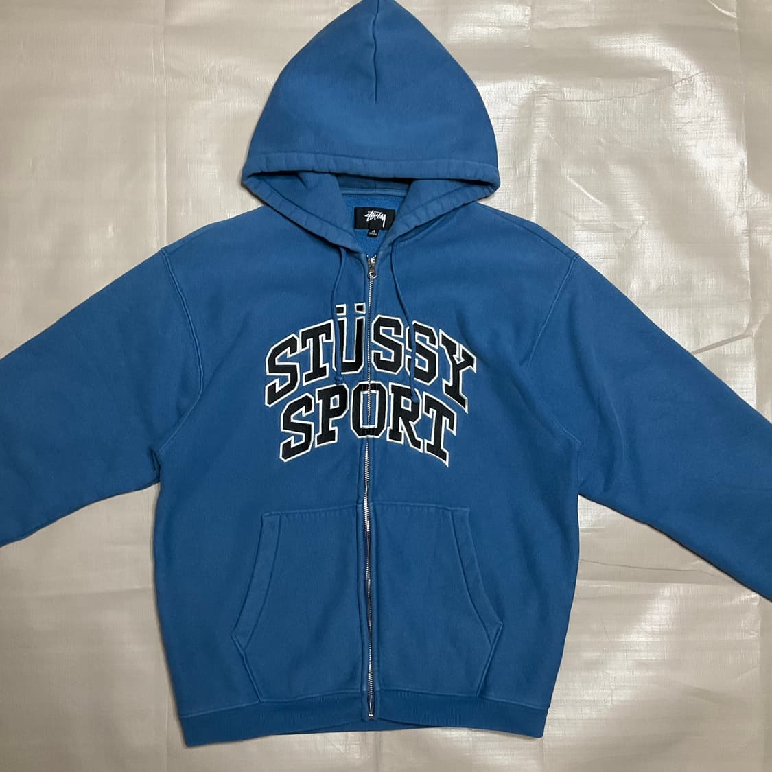 스투시 스포츠 집업 후드 M 상품이미지2
