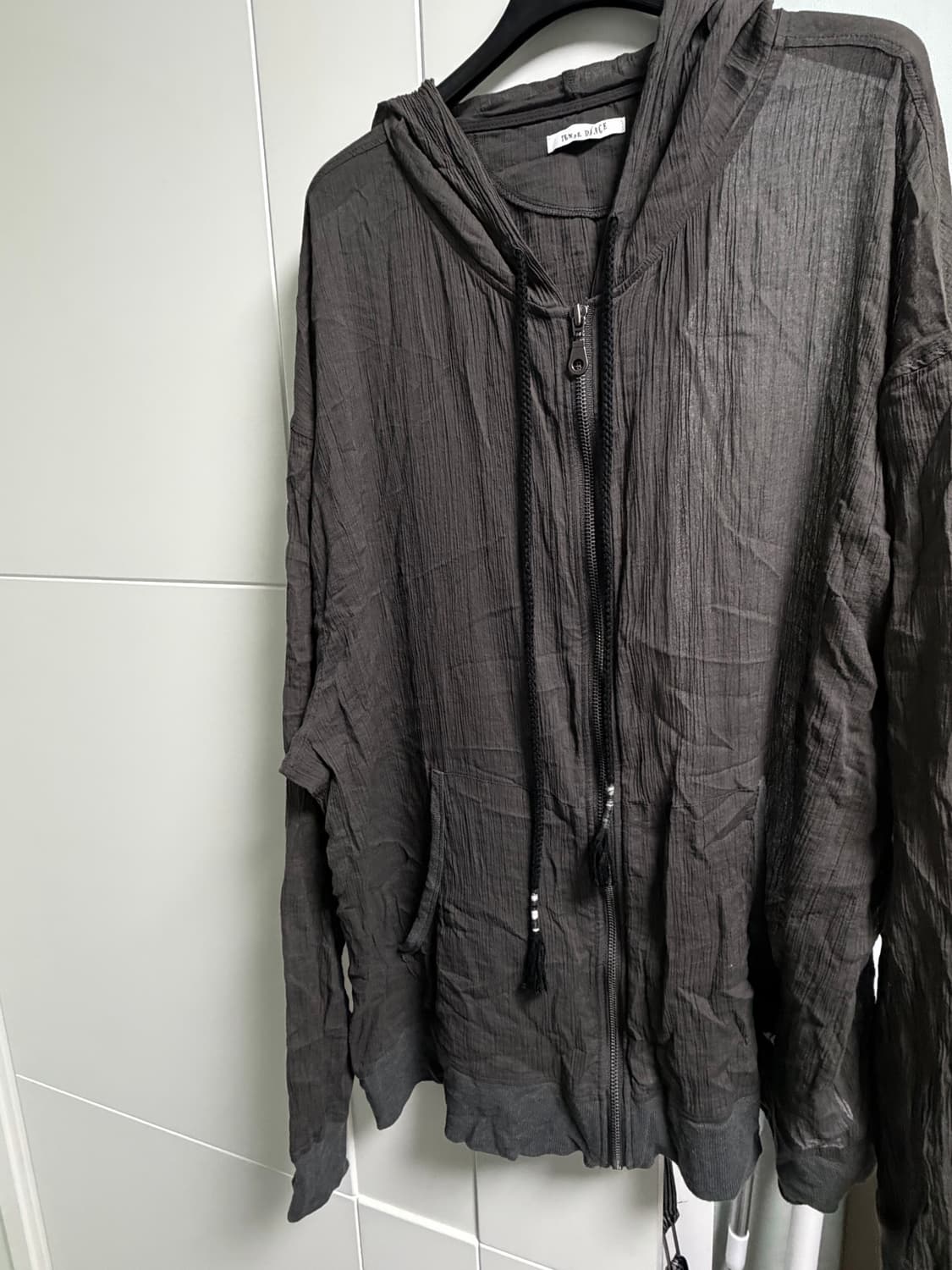 텐스댄스 차콜 후드집업 상품이미지5