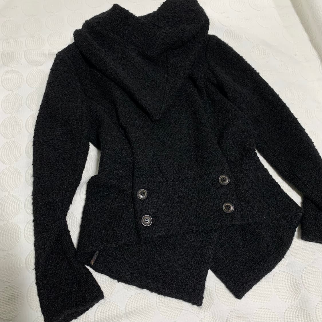 비비안웨스트우드 후드 울 코트 상품이미지5