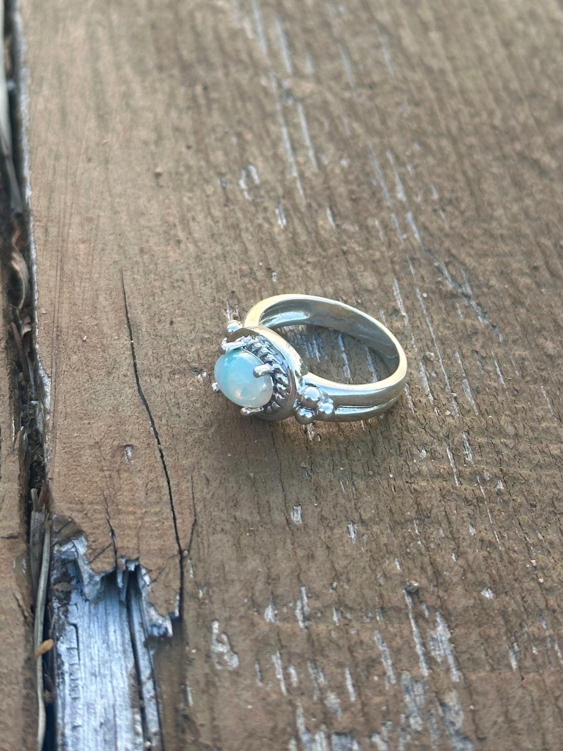 Aurora Opal 925Silver Ring  상품이미지3