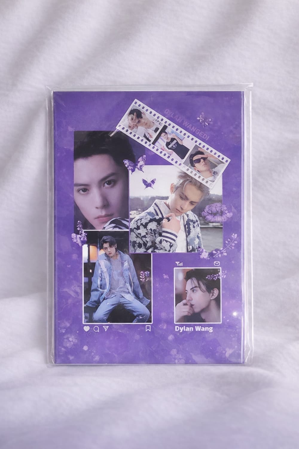 왕허디 Dylan Wang 포토북01 한국 팬카페 제작 희귀 한정판굿즈 상품이미지2