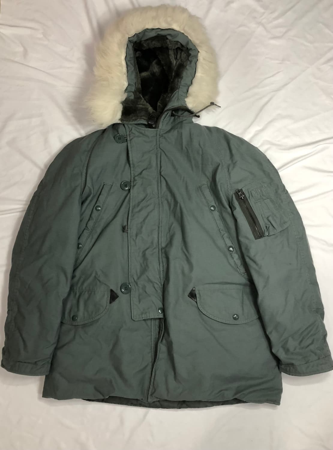 90s usa오리지널 n3b green brier m사이즈 100~105 상품이미지1