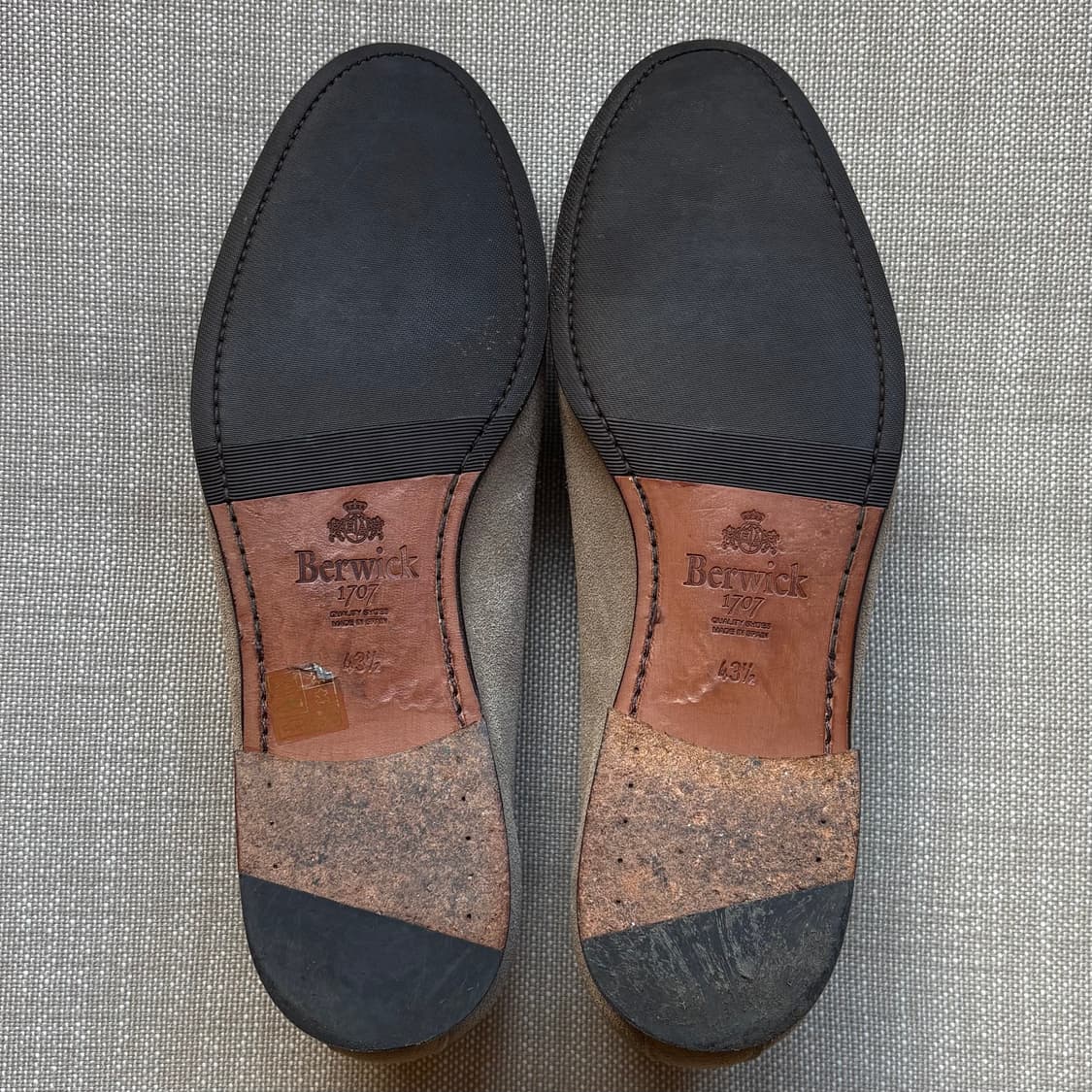 [43 1/2] Berwick 5084 벨지안 샌드 스웨이드 상품이미지6