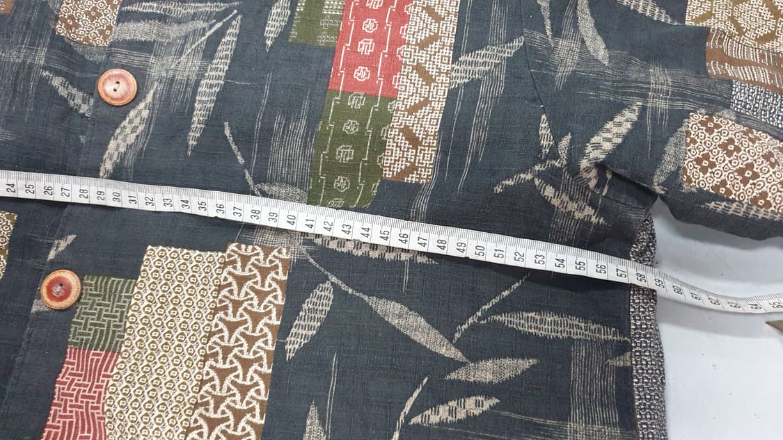 일본 빈티지 패턴 셔츠 M~L. 상품이미지4