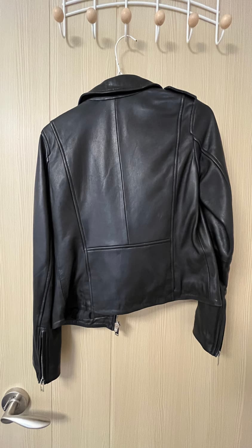 자라 블랙 라이더 양가죽 자켓 XS 상품이미지4