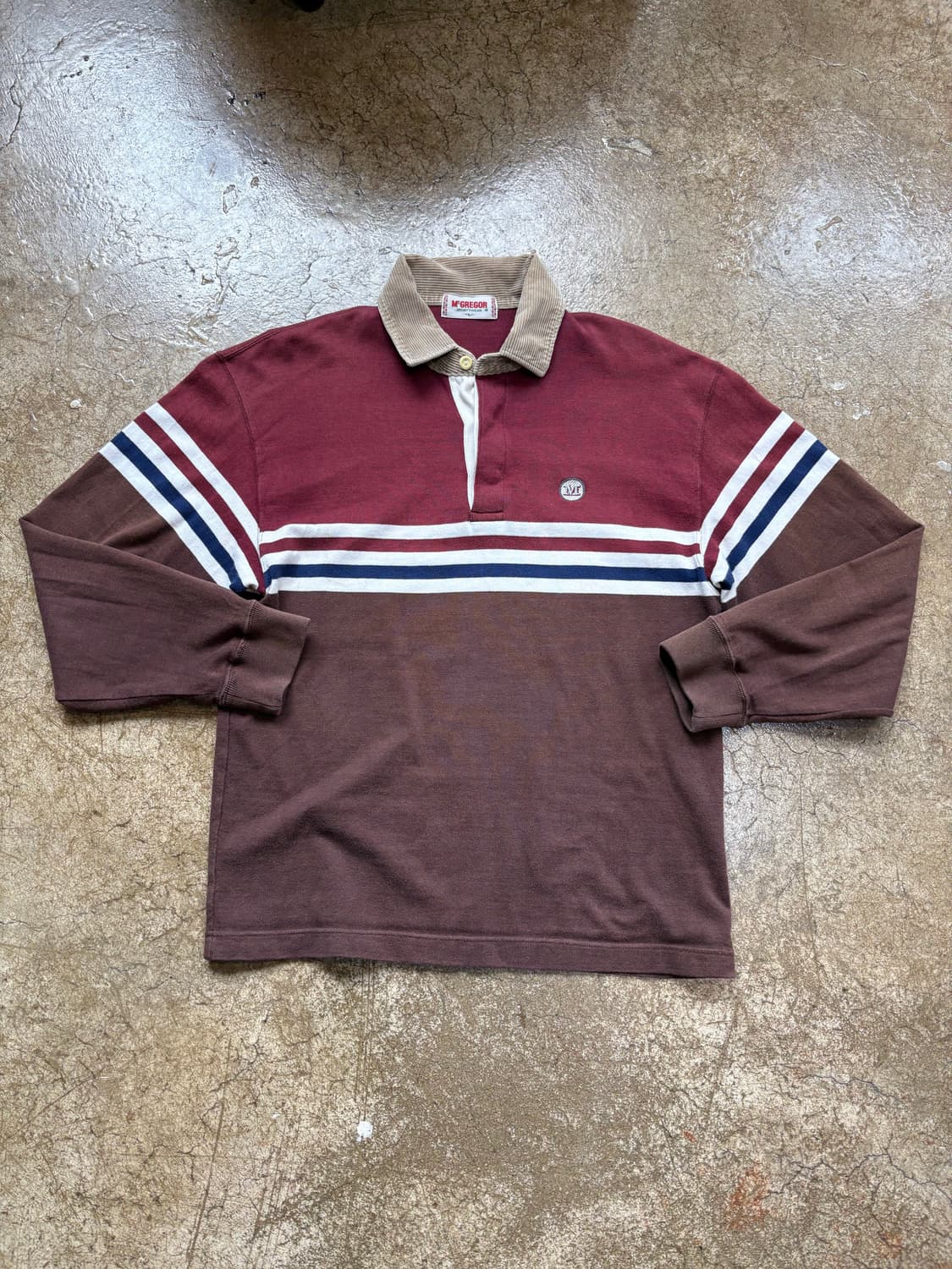 Mcgregor 코듀로이 카라 럭비 상품이미지1