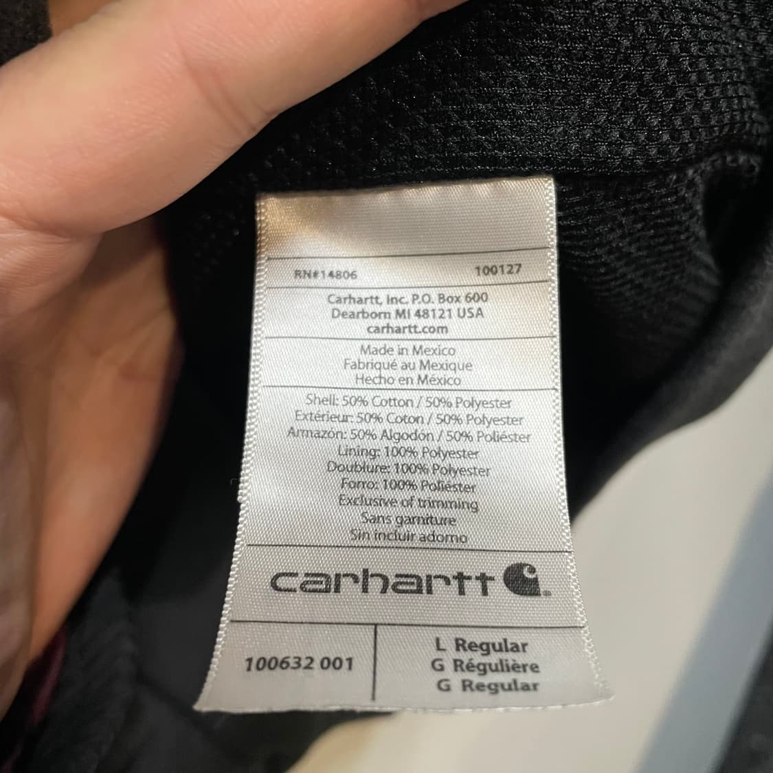 칼하트 후드집업 상품이미지6