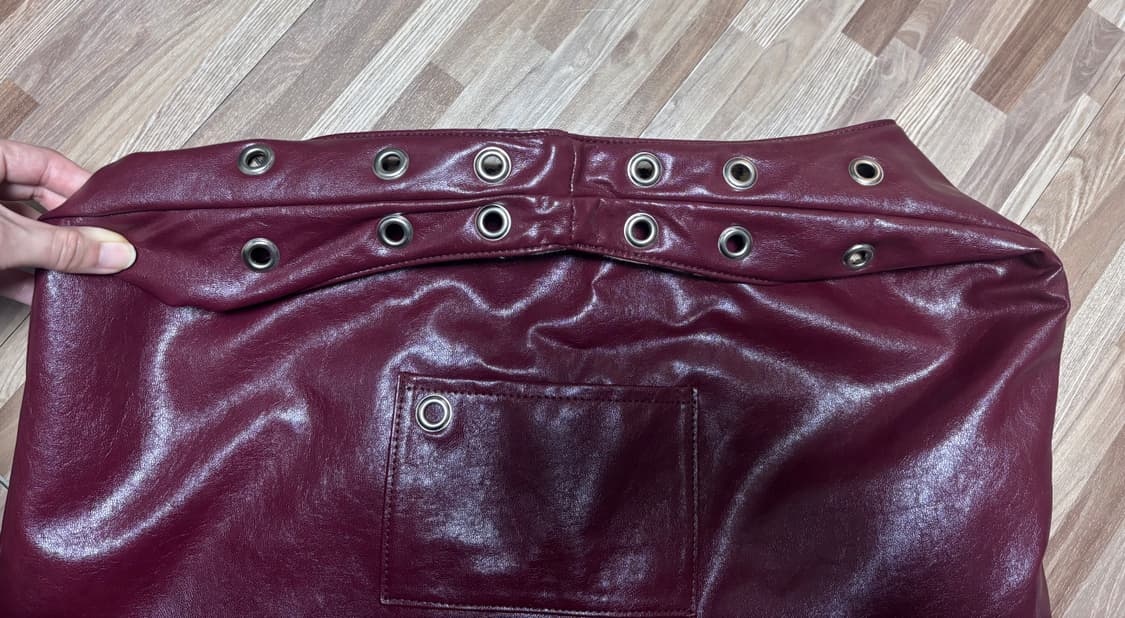 depc 뎁크 아일렛 레더백 와인 상품이미지6