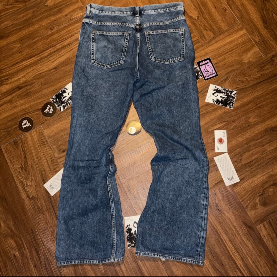 COS 코스 중청 부츠컷 데님 플레어진 48(32인치) 상품이미지2