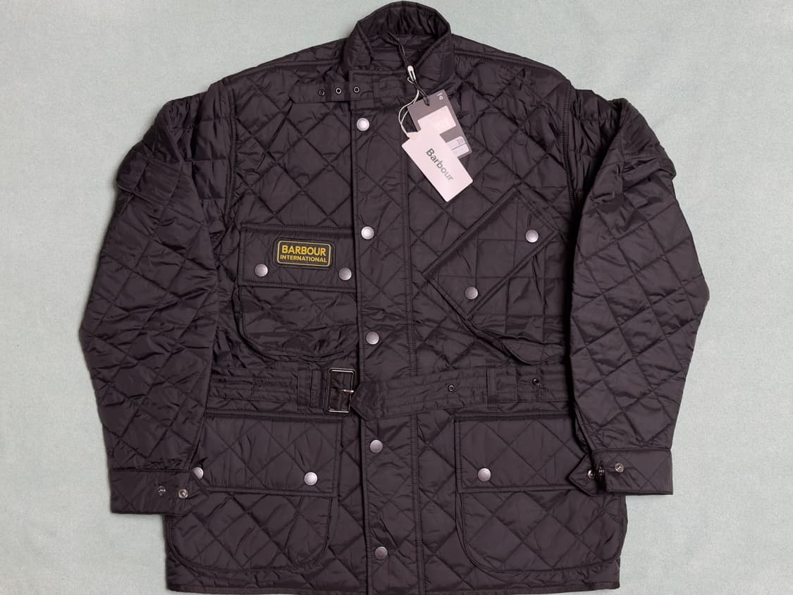 [26SS 기모 X] 바버 인터내셔널 퀼팅 자켓 상품이미지1
