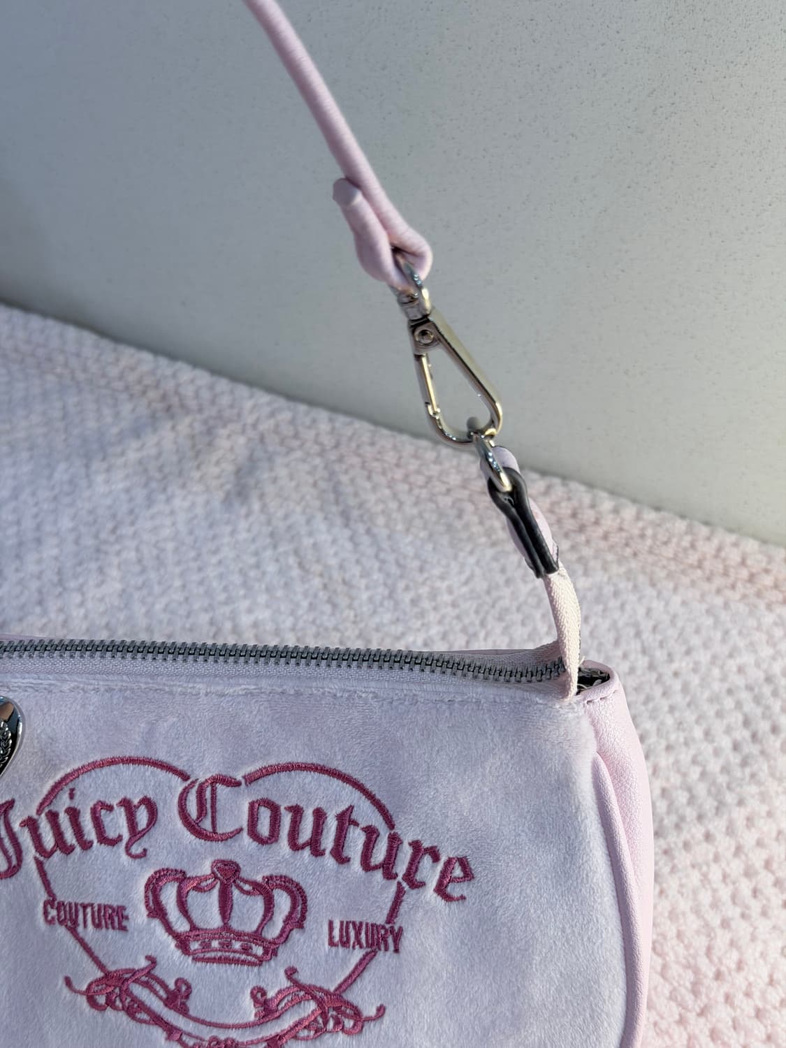 쥬시꾸뛰르 크라운하트 미니백 갸루 핀터깔 베메클 y2k 상품이미지3