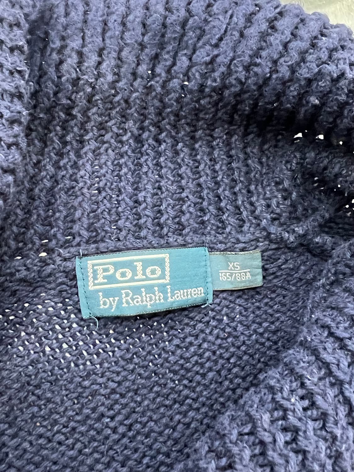 폴로 랄프로렌 usa 성조기 숄카라 코튼 니트 스웨터 상품이미지7