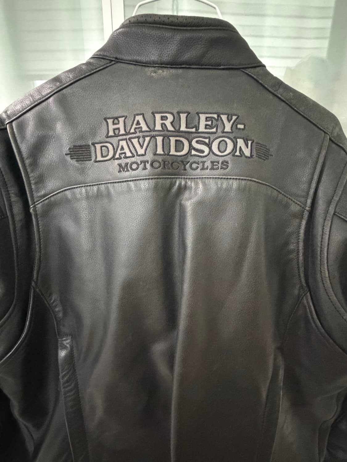할리데이비슨 블랙 가죽 라이더 자켓 L 사이즈 상품이미지6