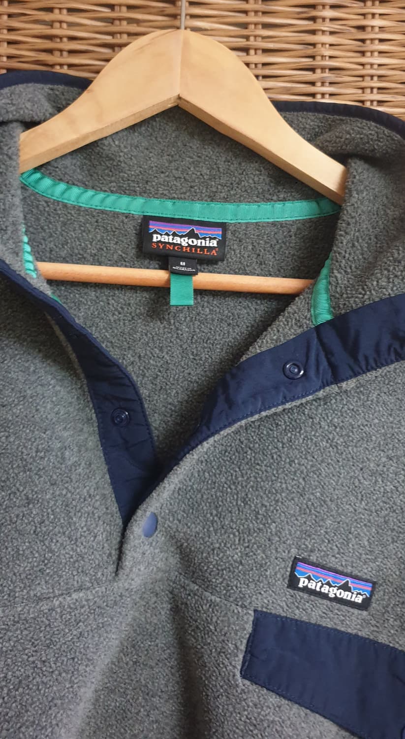 파타고니아 헤비웨이트 신칠라 풀오버 니켈 네이비 M 상품이미지5