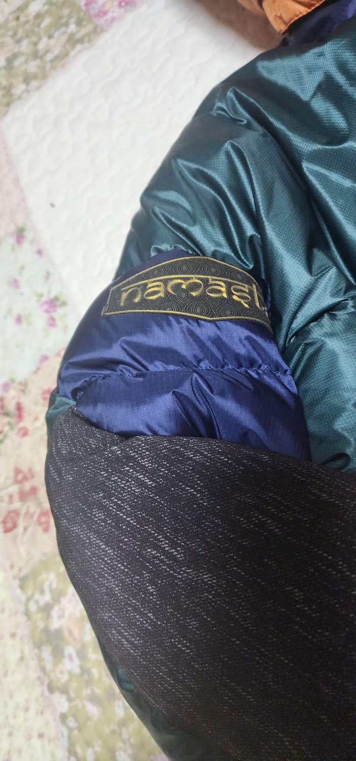 블랙야크 대장 프리미엄구스다운 패딩점퍼115 실측110새급 상품이미지9