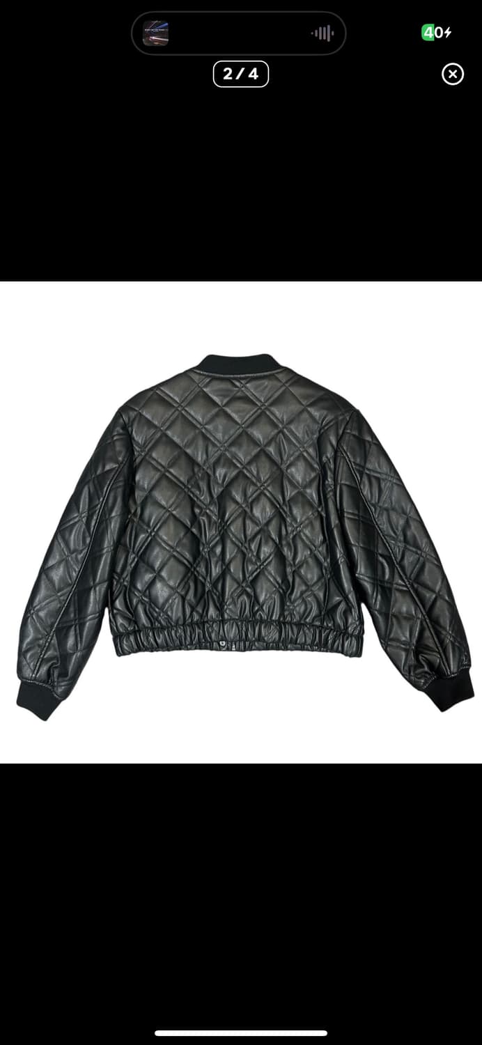  (바배) 미쏘 퀄팅 크롭 자켓 상품이미지2