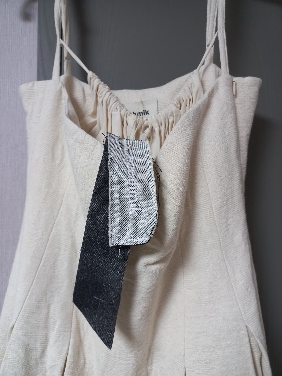 누아믹 Levé 코튼 자가드 원피스 s 상품이미지3