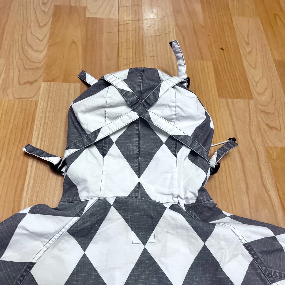 (XL) 페치선데이 체커보드 후디 바람막이 상품이미지4