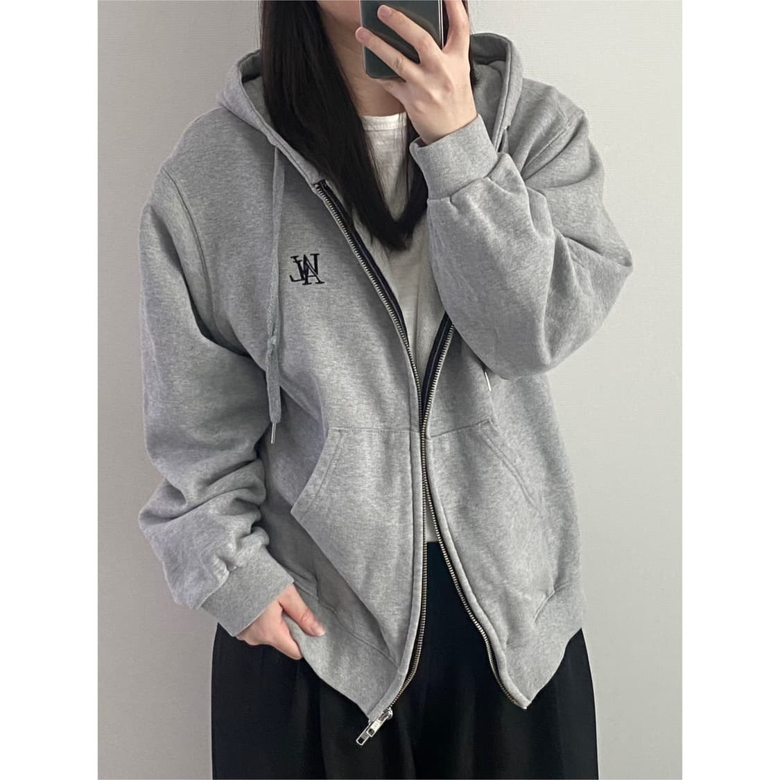 우알롱 후드집업 상품이미지1