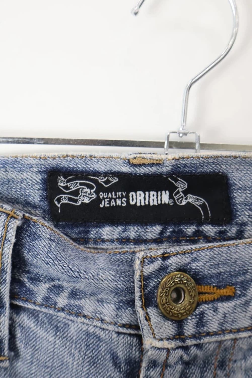 Origin Y2K Embroidery Denim Pants 상품이미지6
