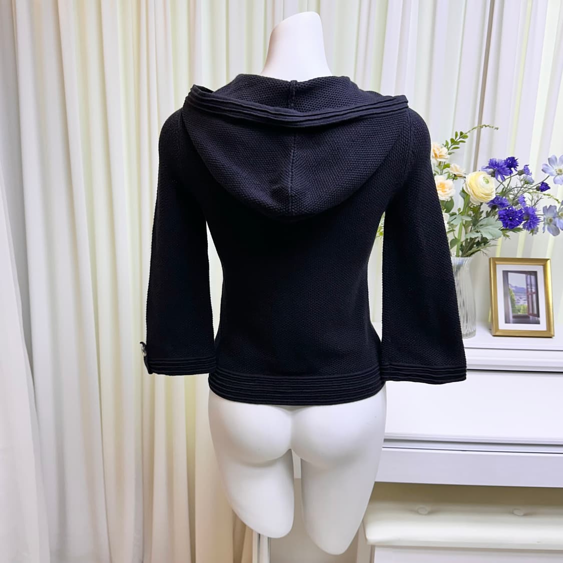 꾸레쥬 코튼 후드 가디건 상품이미지4