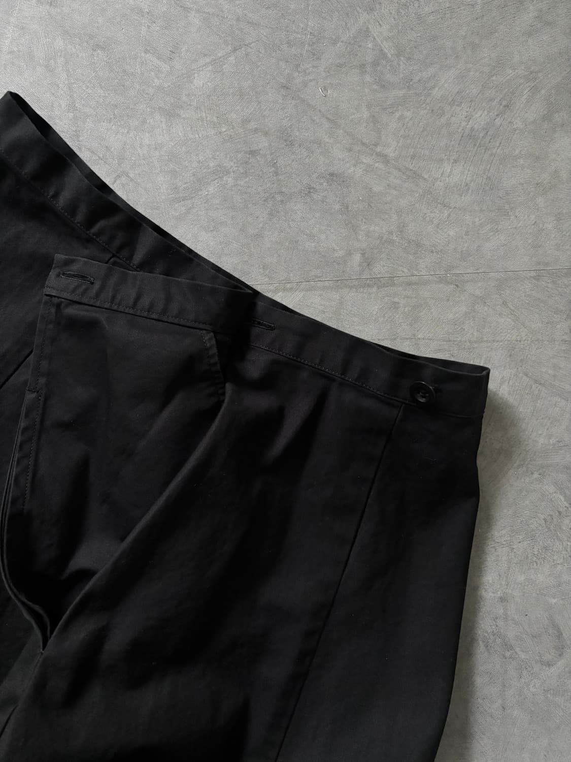 Y’s 요지야마모토 블랙 롱 코튼 스커트 상품이미지7