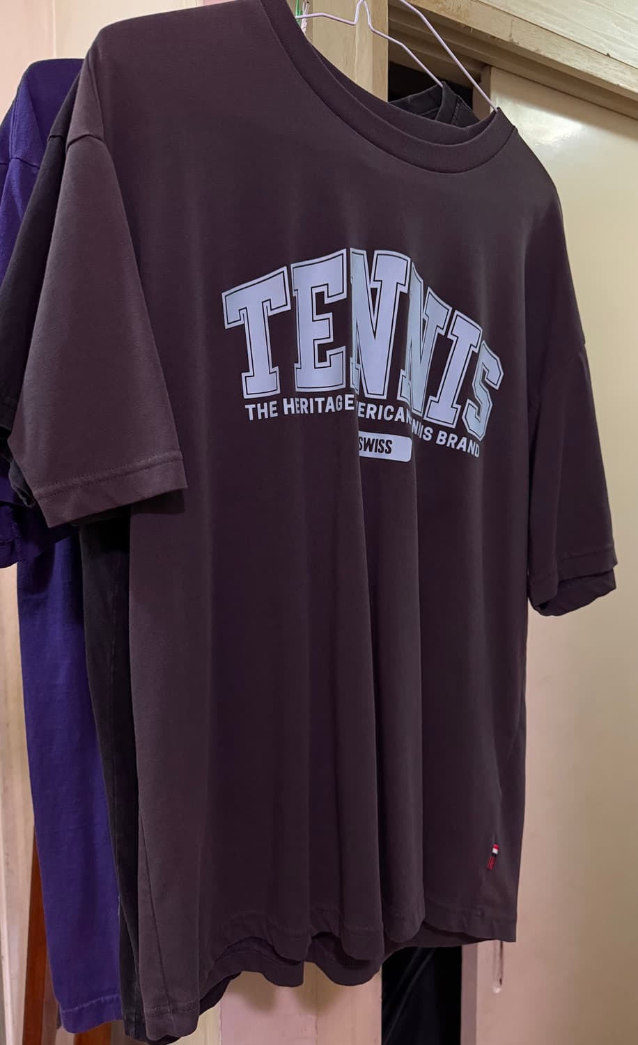 케이스위스 테니스 티셔츠 L 100 상품이미지1