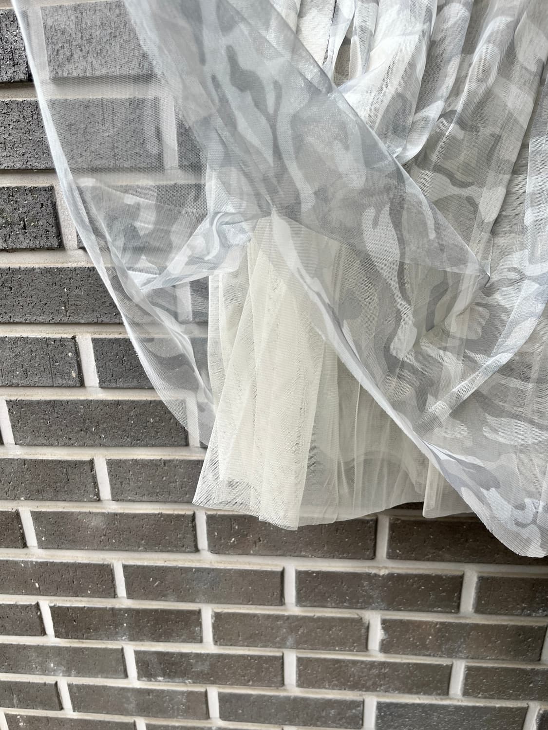 더블 튤 스커트 라이트 카모플라쥬 상품이미지8