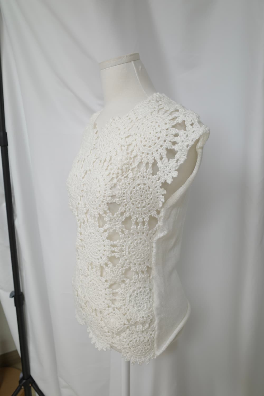 Comme des garcons crochet knit top 상품이미지3