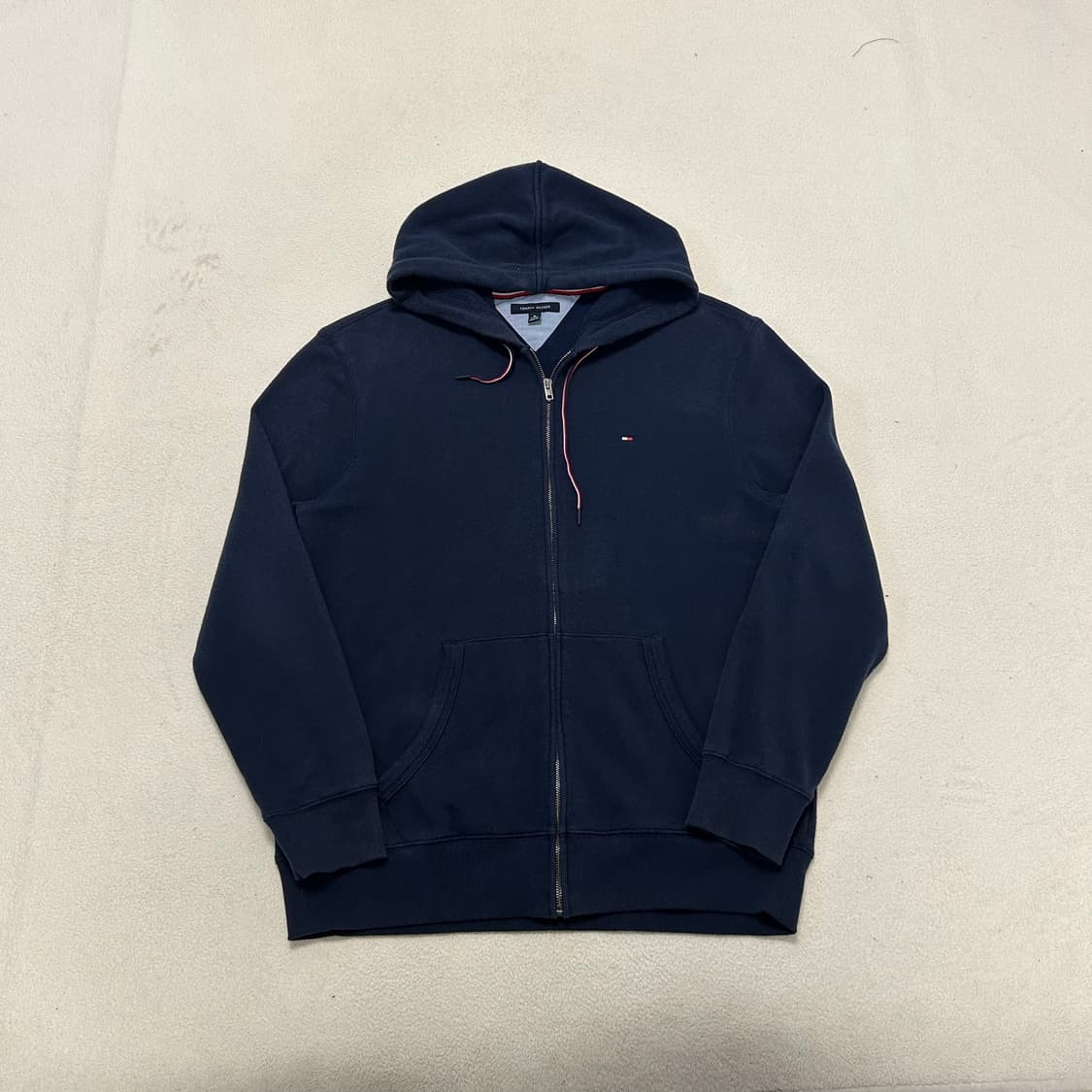 Tommy Hilfiger Navy Hoodie Zip-up  상품이미지4