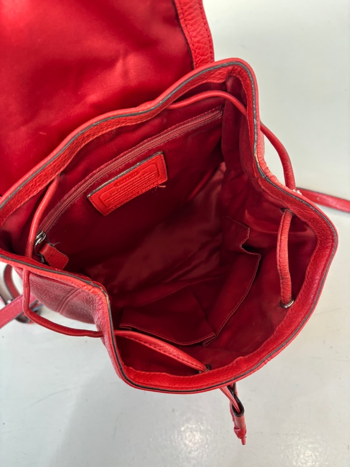 Coach Leather Backpack 상품이미지8