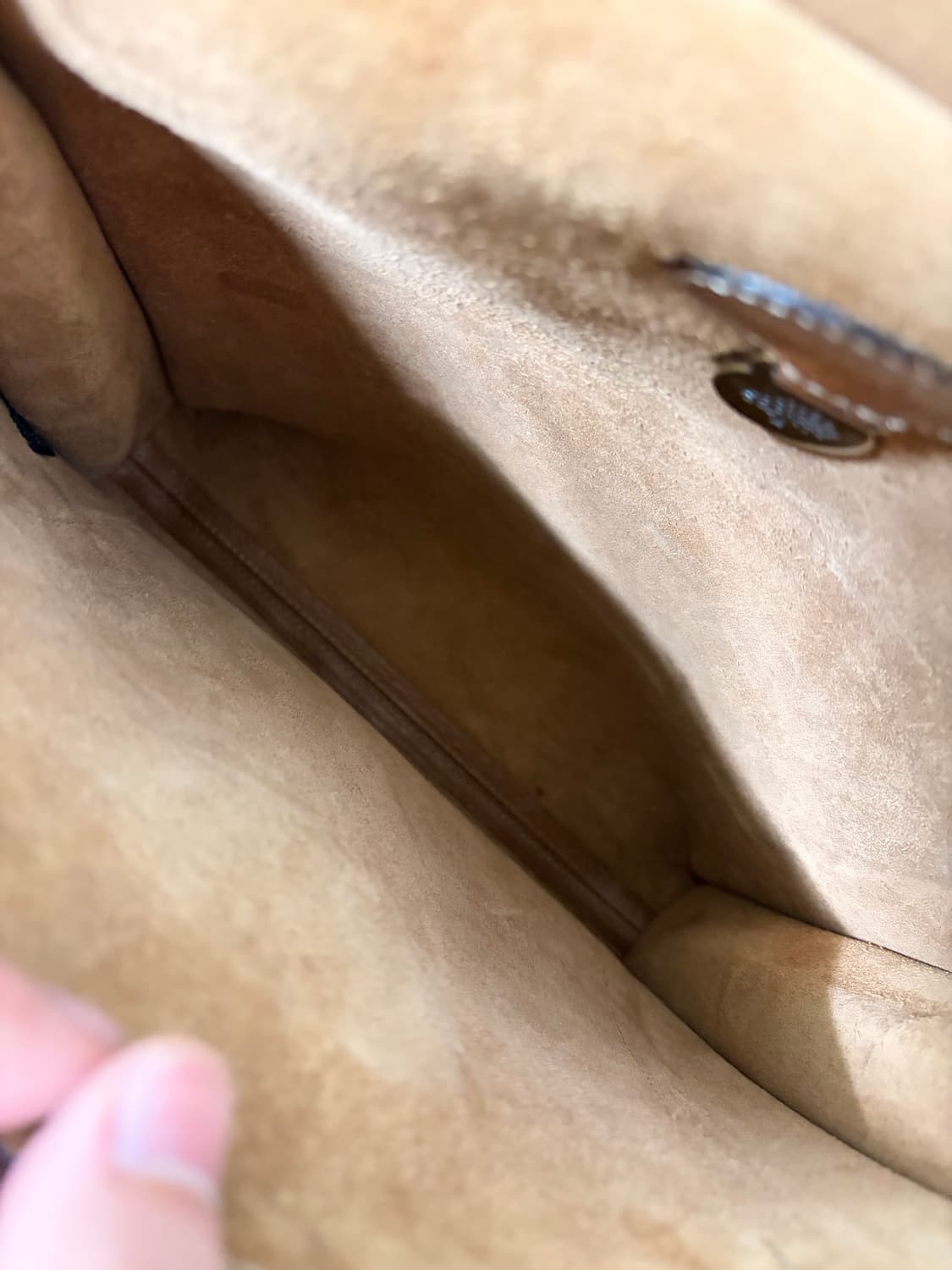 멀버리 안토니 메신저백 Oak 베지터블 가죽 / L 상품이미지4