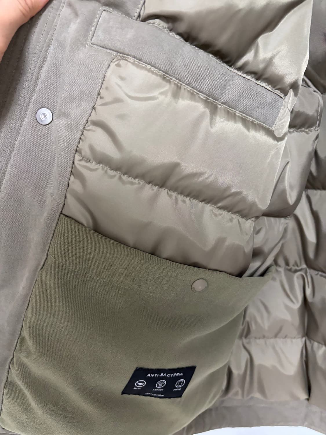 커스텀멜로우 숏 구스 다운 패딩 100 상품이미지8