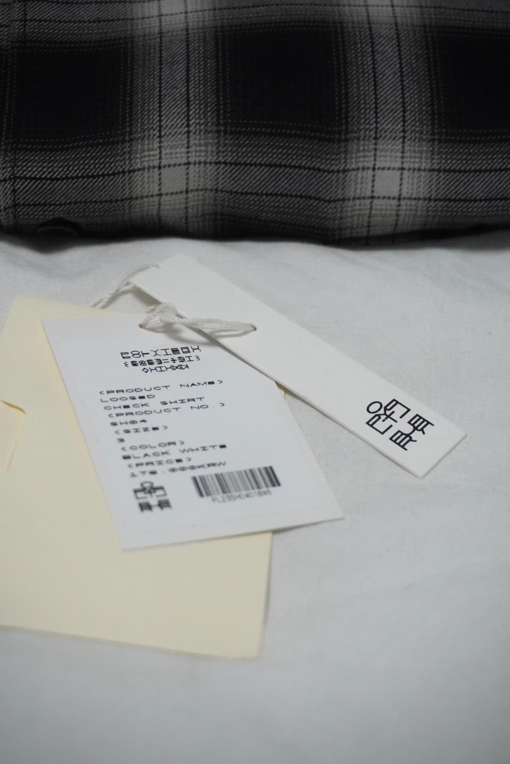 Polyteru Loused Check Shirt 상품이미지4