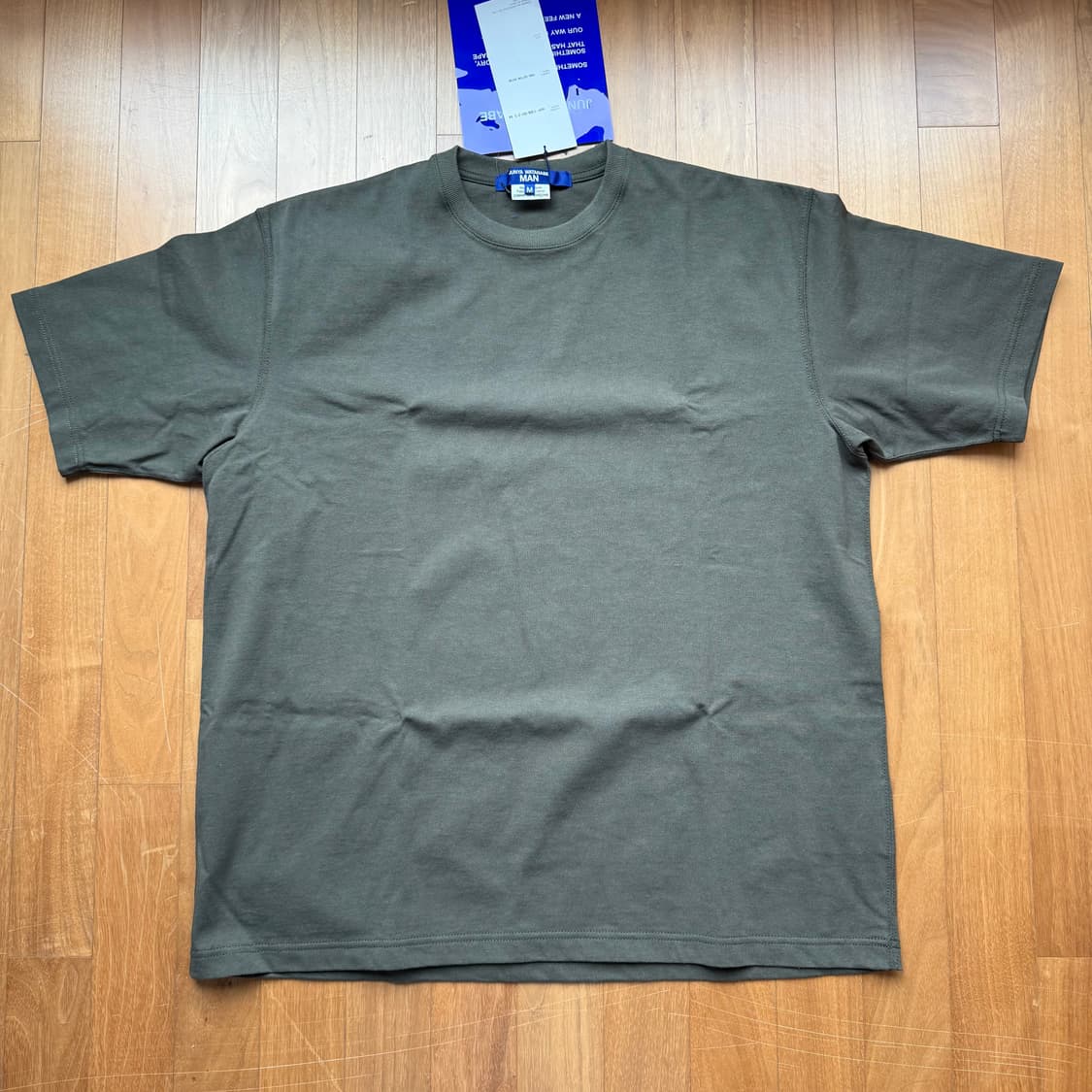 M 준야 와타나베 반팔 티셔츠 카키 상품이미지2