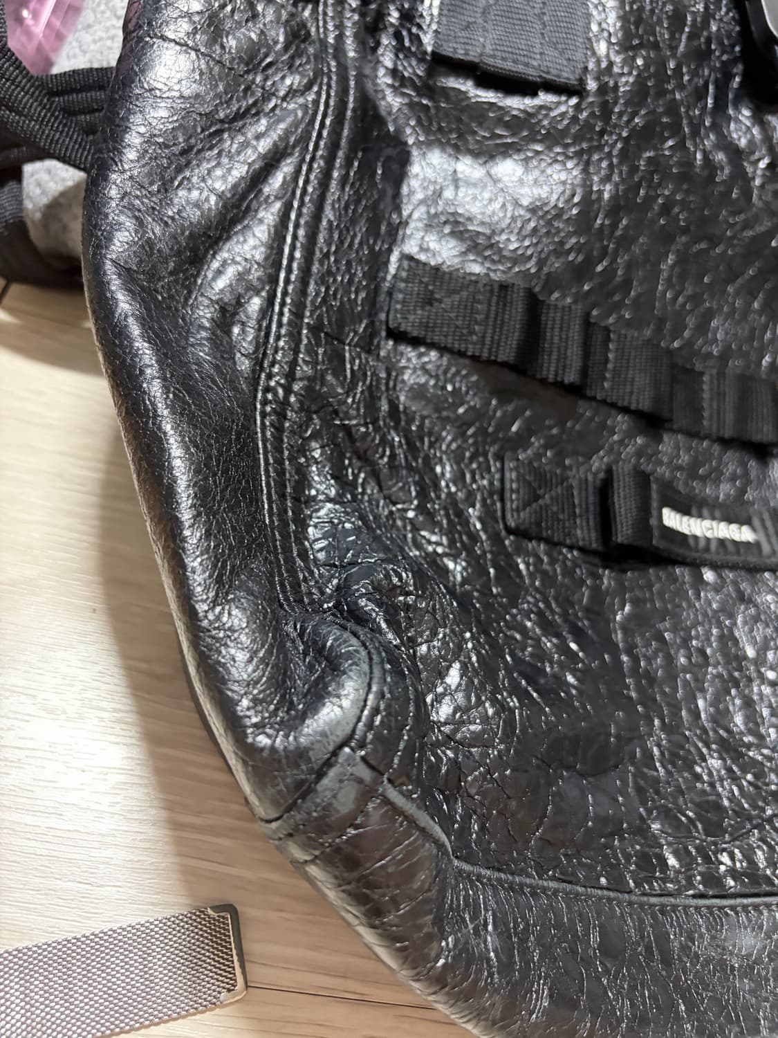 발렌시아가 아미 램스킨 토트백 상품이미지2