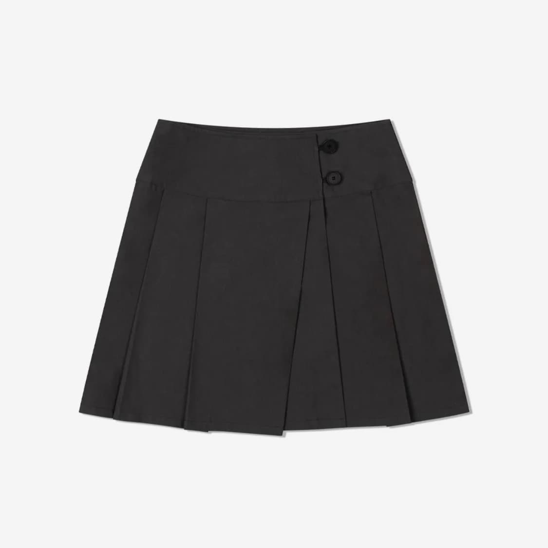 미세키서울 Midi wrap skirt CHARCOAL 사이즈 2 미디스 상품이미지2