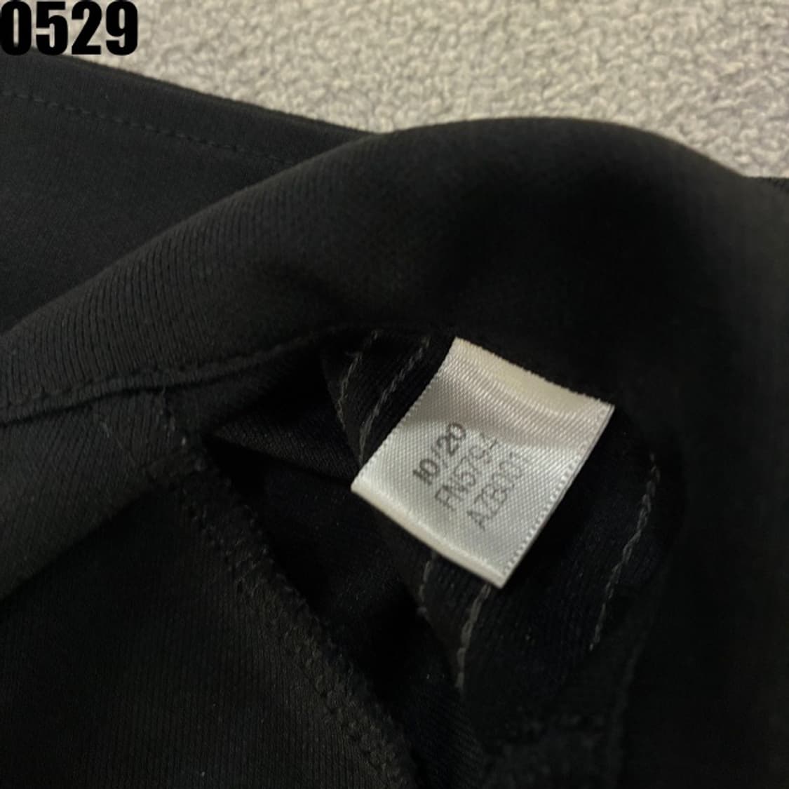 아디다스 블랙 삼선져지 상품이미지3