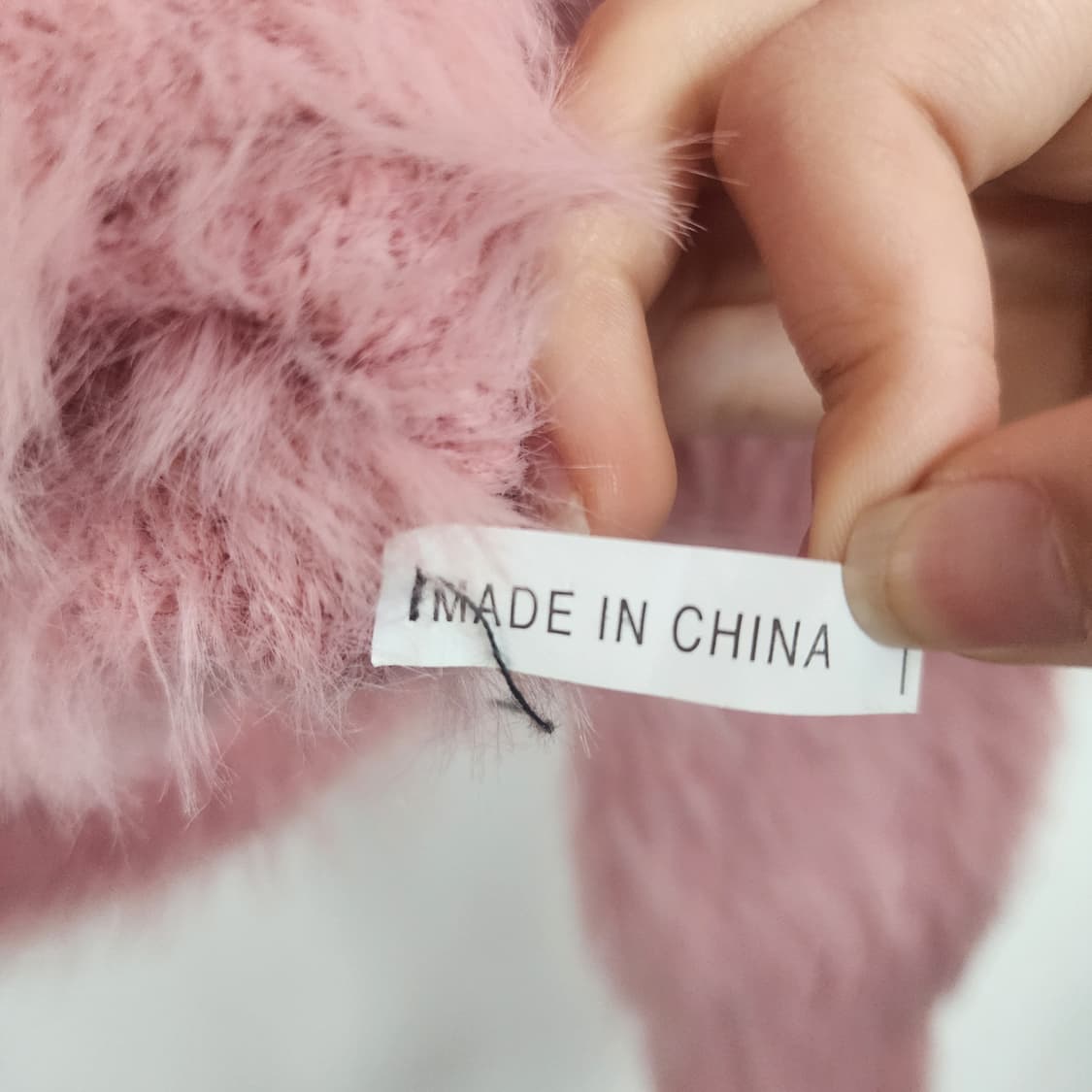 마카롱 울 퍼 핑크 가디건 상품이미지4