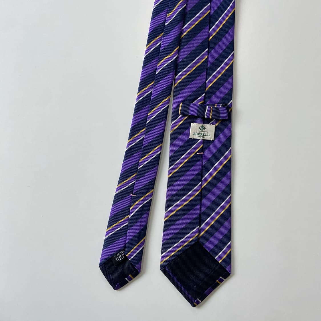 루이지 보렐리(BORRELLI) 명품 정품 넥타이 8.6cm 상품이미지3