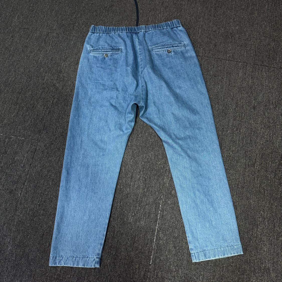 BARENA 바레나 밴딩 데님 팬츠 상품이미지4