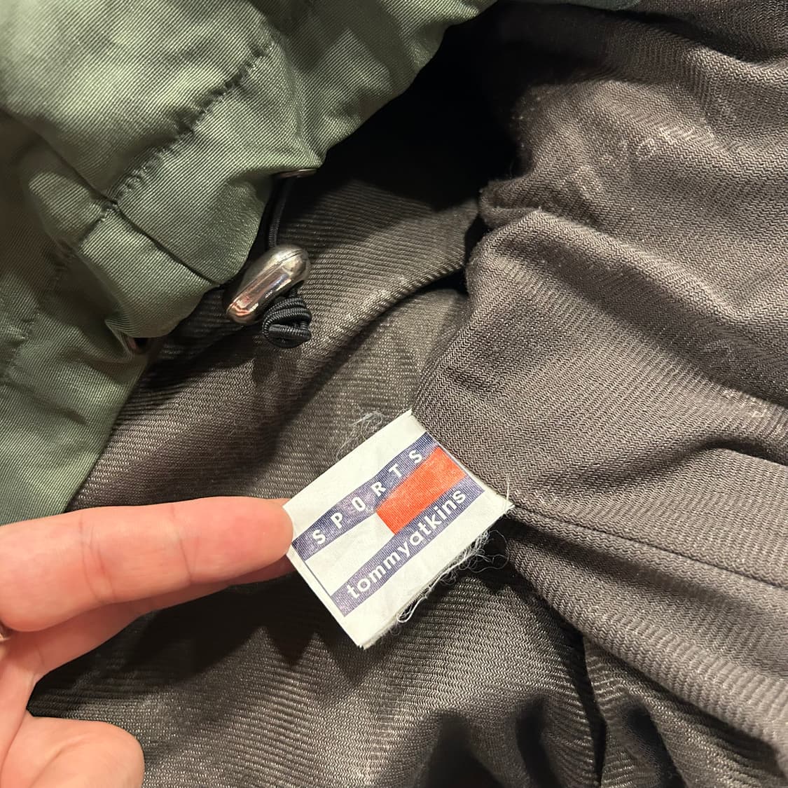 [105] 타미힐피거 아킨스 올드스쿨 그린 바람막이 자켓 상품이미지6