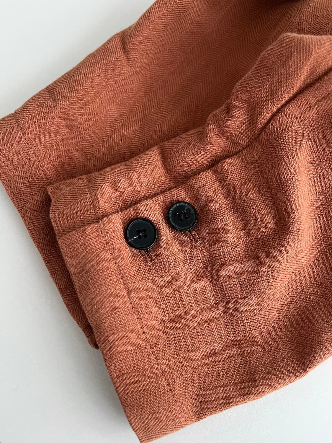 85-92-160) 스튜디오 톰보이 린넨 자켓 블레이저 오렌지 상품이미지8