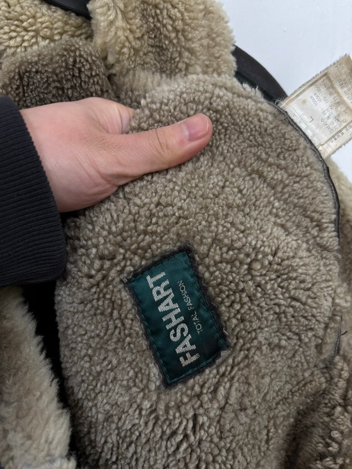 FASHART  B-3 양가죽 무스탕 상품이미지7