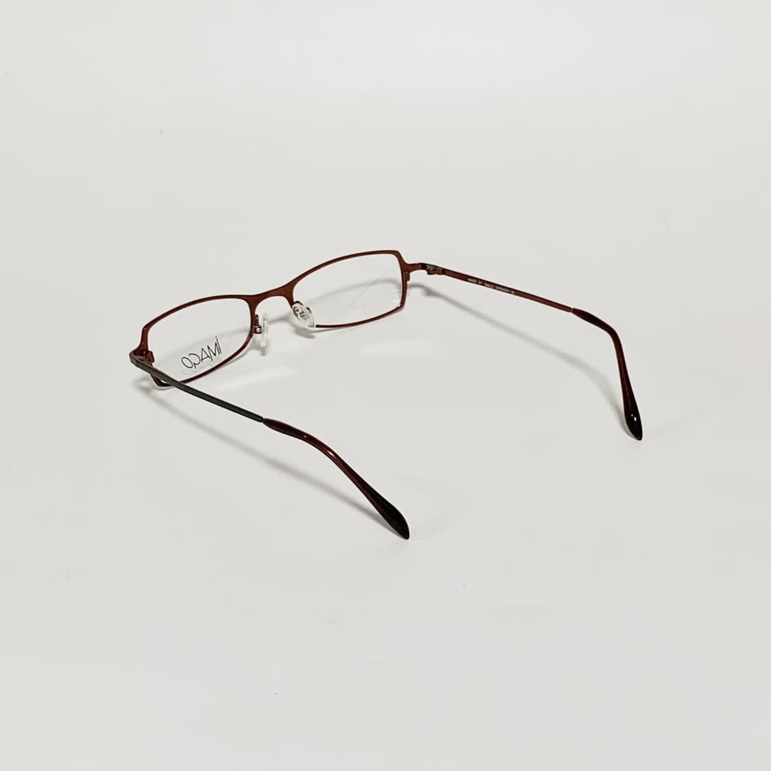 943 빈티지안경 그린 데드스탁  슬림 사각 메탈 안경테 상품이미지4