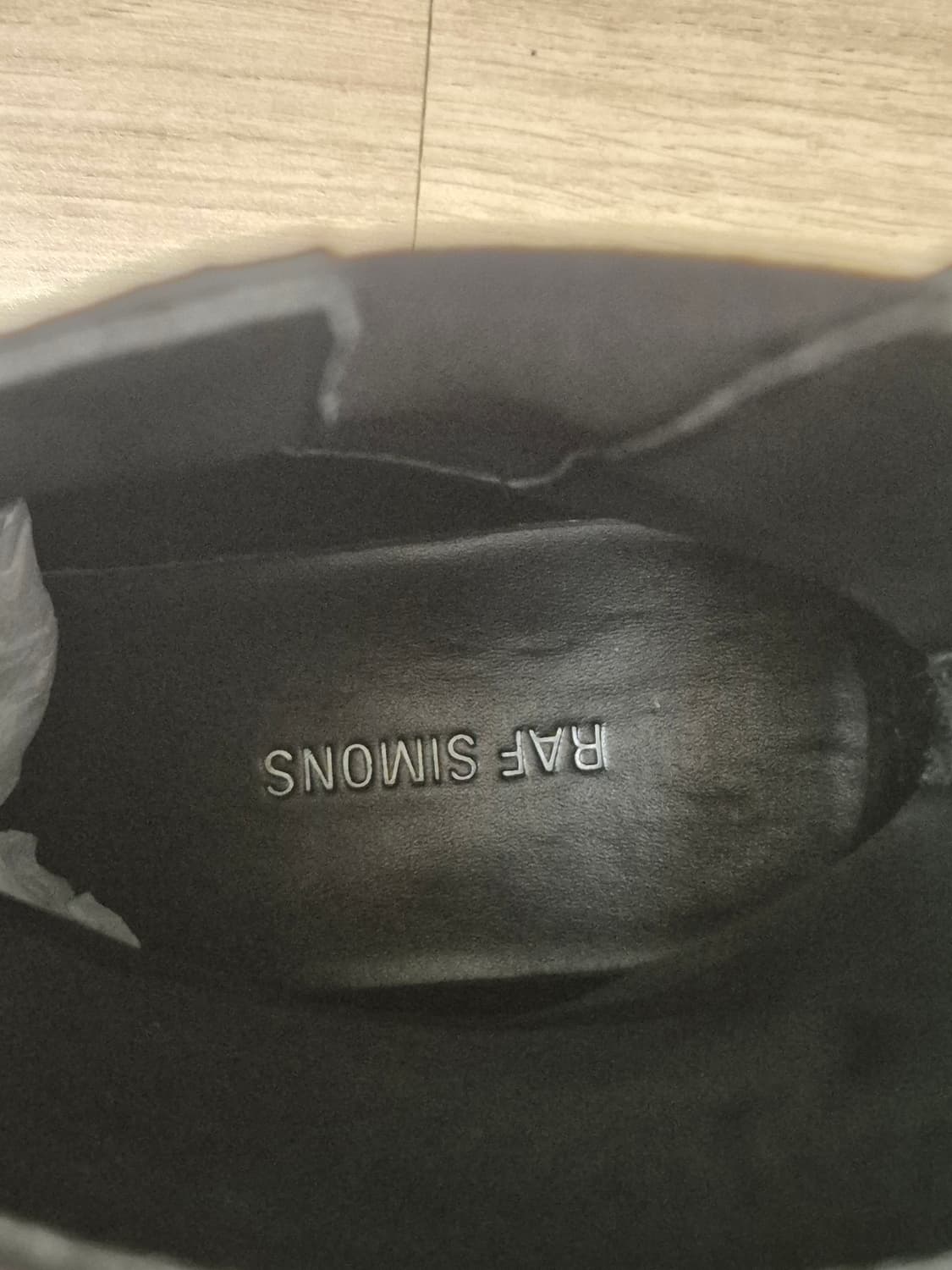 (41)라프시몬스 (러너) 2001-2 블랙 부츠 상품이미지5