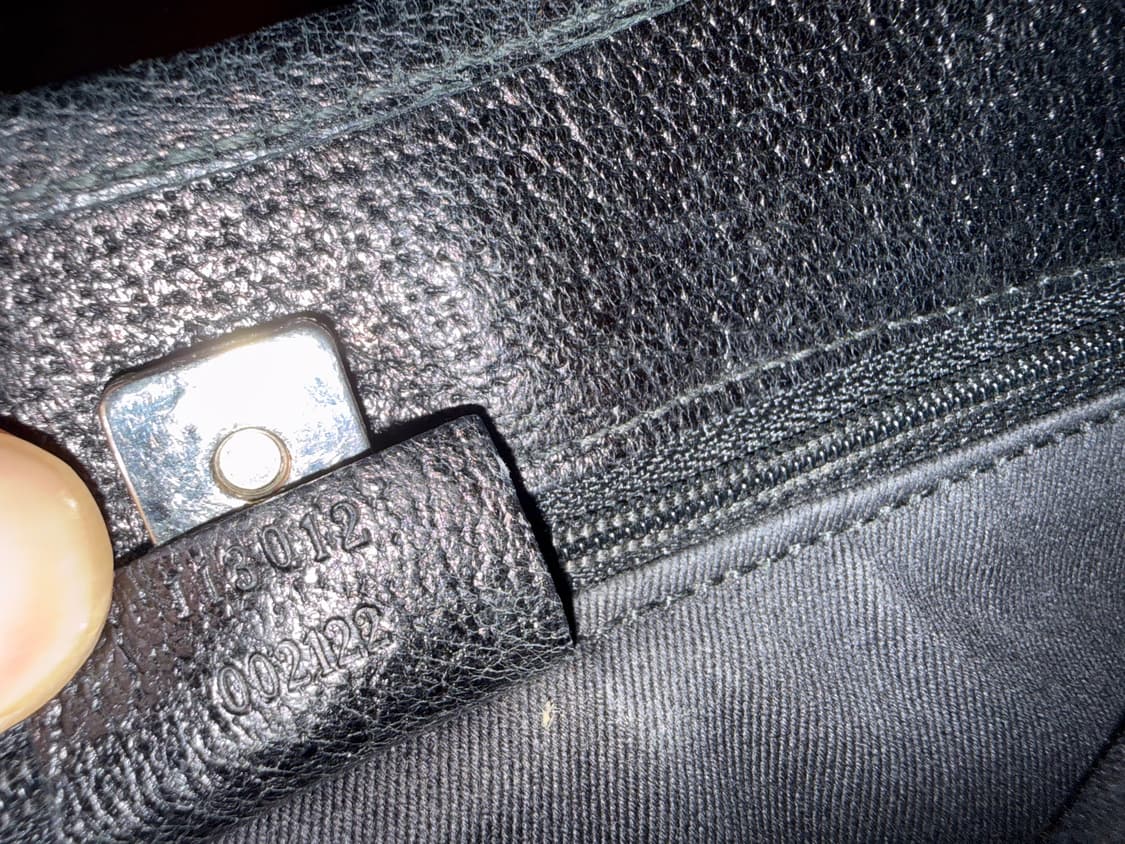 구찌 GG 캔버스 숄더백 블랙 상품이미지7