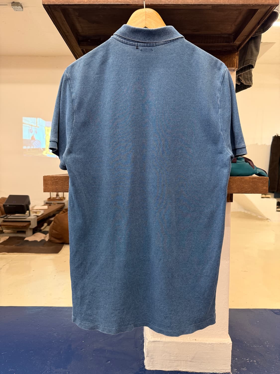 PRL 폴로 랄프로렌 인디고 카라 반팔티 상품이미지4