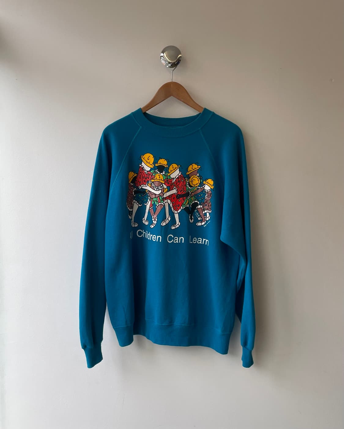 90s USA “All Children Can Learn” Sweat 상품이미지8