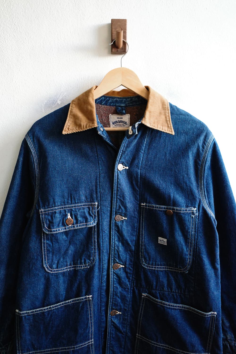 90s 빅 존 데님 커버올 상품이미지5